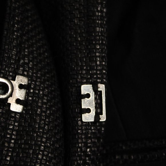 Judith & Charles Lightweight Black Stretch Linen Suit Jacket in Women's Size 2 - Picture 14 of 15